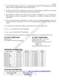 DS1220Y-120+ Datasheet Page 7