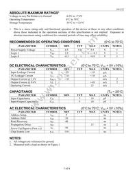 DS1222S+ Datasheet Page 3