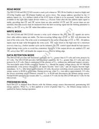 DS1225AD-70IND Datasheet Page 2