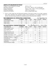 DS1225Y-170+ Datasheet Page 3