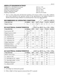 DS1233T-10+T&R/STR Datasheet Page 4