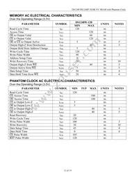 DS1248Y-70IND Datasheet Page 12
