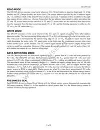 DS1249Y-85# Datasheet Page 2
