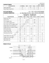 DS1258Y-100# Datasheet Page 4