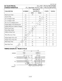 DS1270Y-100# Datasheet Page 4