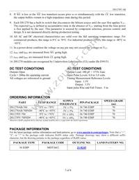 DS1270Y-100# Datasheet Page 7