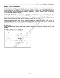 DS1302Z+T&R/C07 Datasheet Page 2
