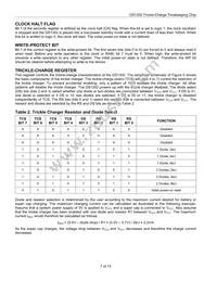 DS1302Z+T&R/C07 Datasheet Page 7