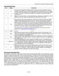 DS1307ZN+T&R/C02 Datasheet Page 6