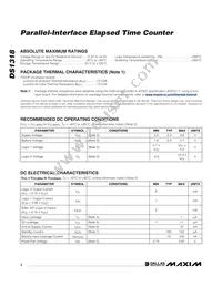 DS1318E+T&R Datasheet Page 2