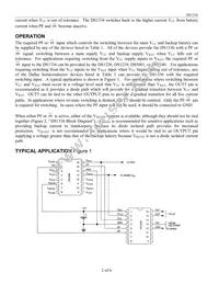 DS1336S/T&R Datasheet Page 2