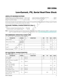 DS1339AD+T Datasheet Page 2
