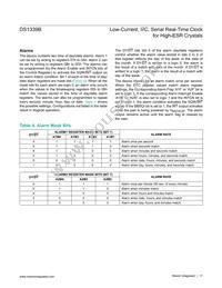 DS1339BU+T Datasheet Page 11