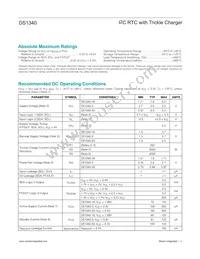 DS1340U-33/T&R Datasheet Page 2