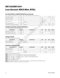 DS1344D-33+ Datasheet Page 4