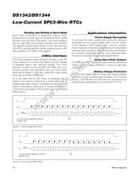 DS1344D-33+ Datasheet Page 18