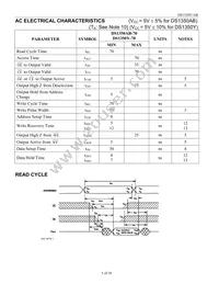 DS1350YP-100+ Datasheet Page 5