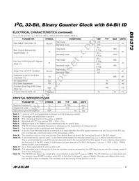 DS1372U+T&R Datasheet Page 3