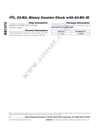 DS1372U+T&R Datasheet Page 12