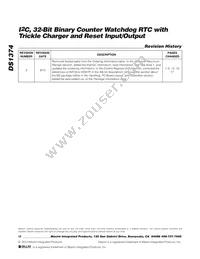 DS1374C-18# Datasheet Page 18