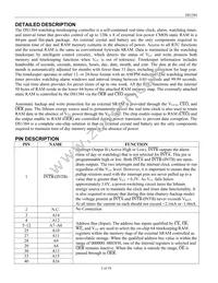 DS1384FP-12+ Datasheet Page 2
