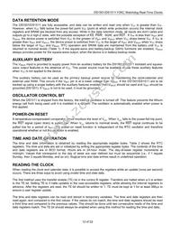 DS1501YSN+T&R Datasheet Page 12