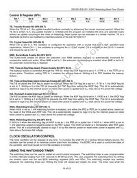 DS1501YSN+T&R Datasheet Page 16