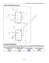 DS1501YSN+T&R Datasheet Page 21