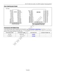 DS1553P-85+ Datasheet Page 19