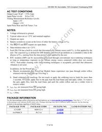 DS1556WP-120IND Datasheet Page 17