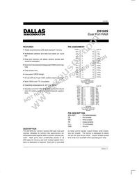 DS1609-50+ Datasheet Cover