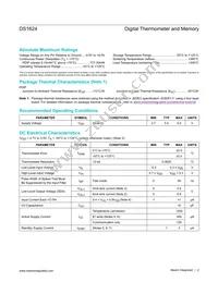 DS1624S/T&R Datasheet Page 2