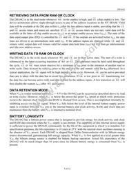 DS1642-70+ Datasheet Page 5