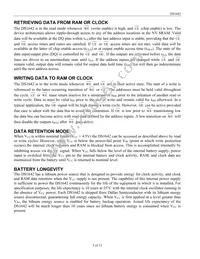 DS1642-85+ Datasheet Page 5