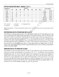 DS1644P-120+ Datasheet Page 5
