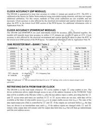 DS1646P-120+ Datasheet Page 5