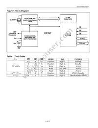 DS1647P-120+ Datasheet Page 4