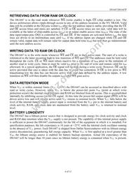 DS1647P-120+ Datasheet Page 6