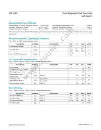 DS1682S Datasheet Page 2