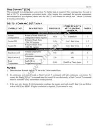 DS1721S/T&R Datasheet Page 11