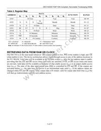 DS1743WP-120IND+ Datasheet Page 7