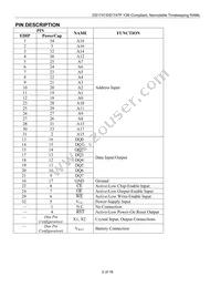 DS1747W-120IND Datasheet Page 2
