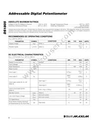 DS1805E-010+ Datasheet Page 2