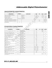 DS1805E-010+ Datasheet Page 3