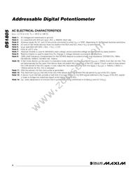 DS1805E-010+ Datasheet Page 4