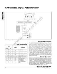 DS1805E-010+ Datasheet Page 6