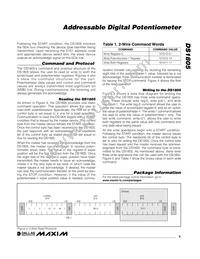 DS1805E-010+ Datasheet Page 9