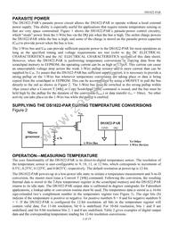 DS1822-PAR+T&R Datasheet Page 3