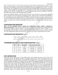 DS1822-PAR+T&R Datasheet Page 6