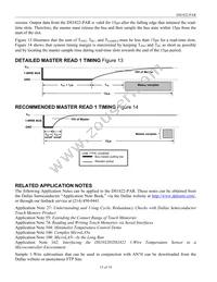 DS1822-PAR+T&R Datasheet Page 15